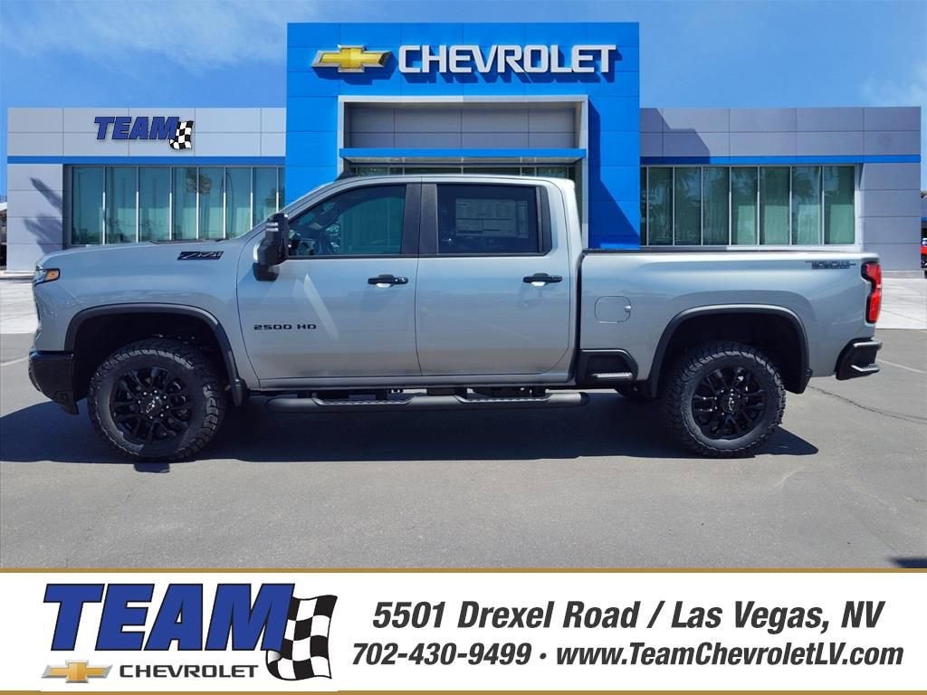 2026 Chevrolet Silverado 2500 HD LT in Sterling Gray Metallic — front three-quarter view