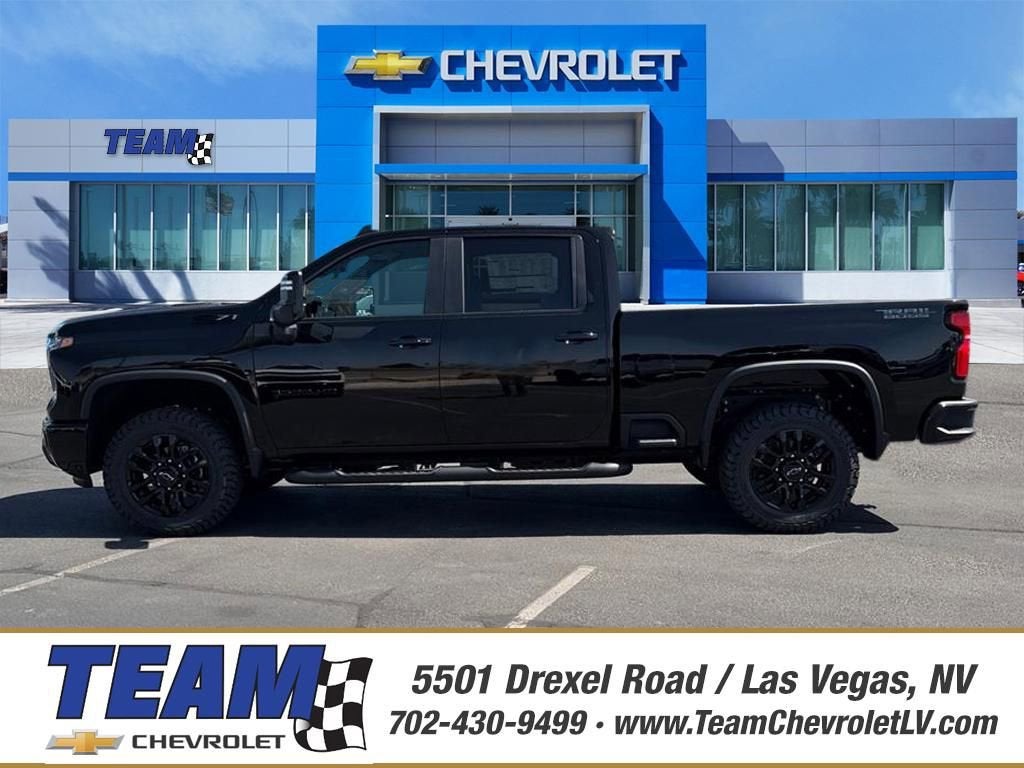 2026 Chevrolet Silverado 3500 HD LT in Black — front three-quarter view