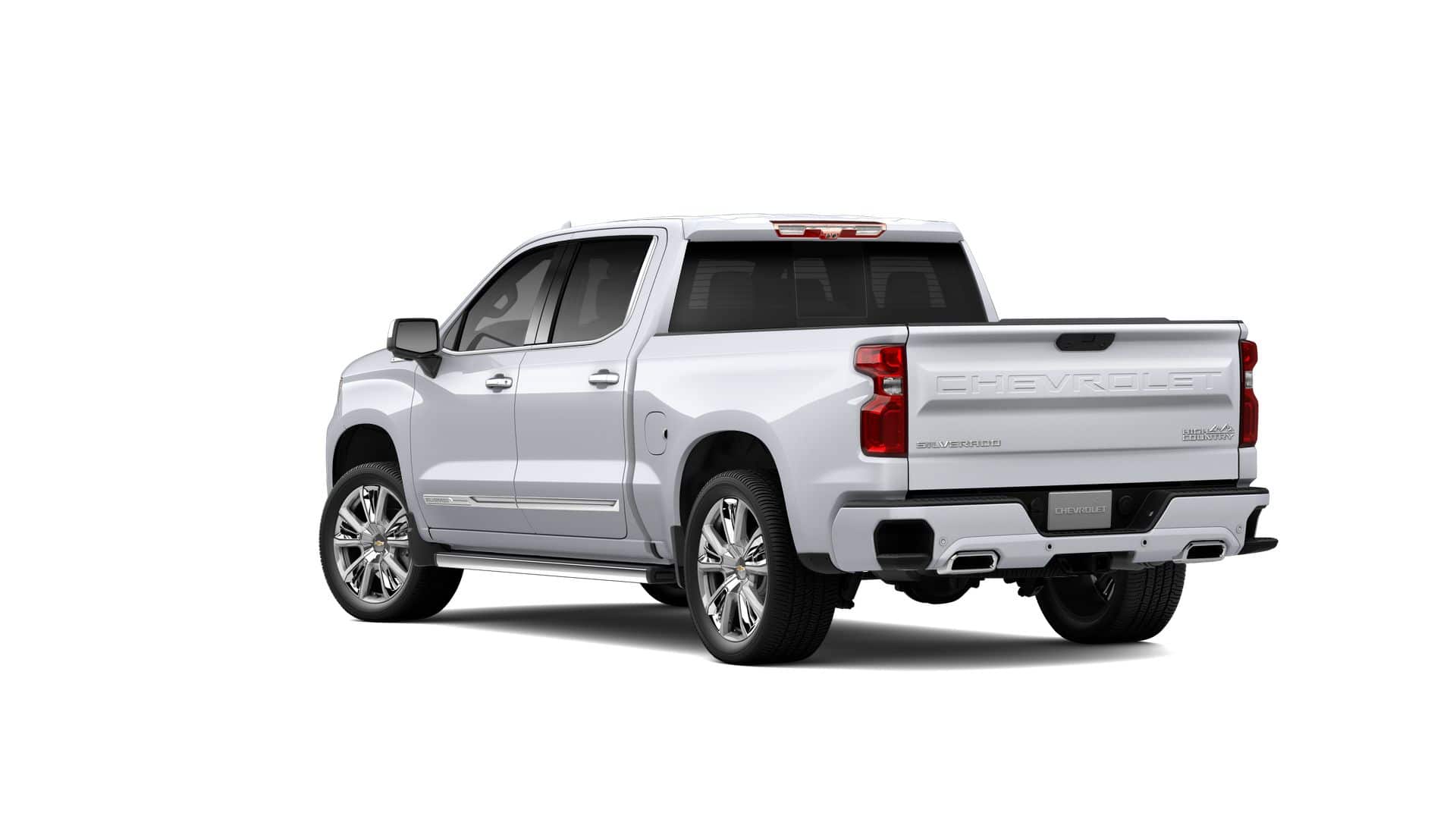 2026 Chevrolet Silverado 1500 — rear three-quarter view
