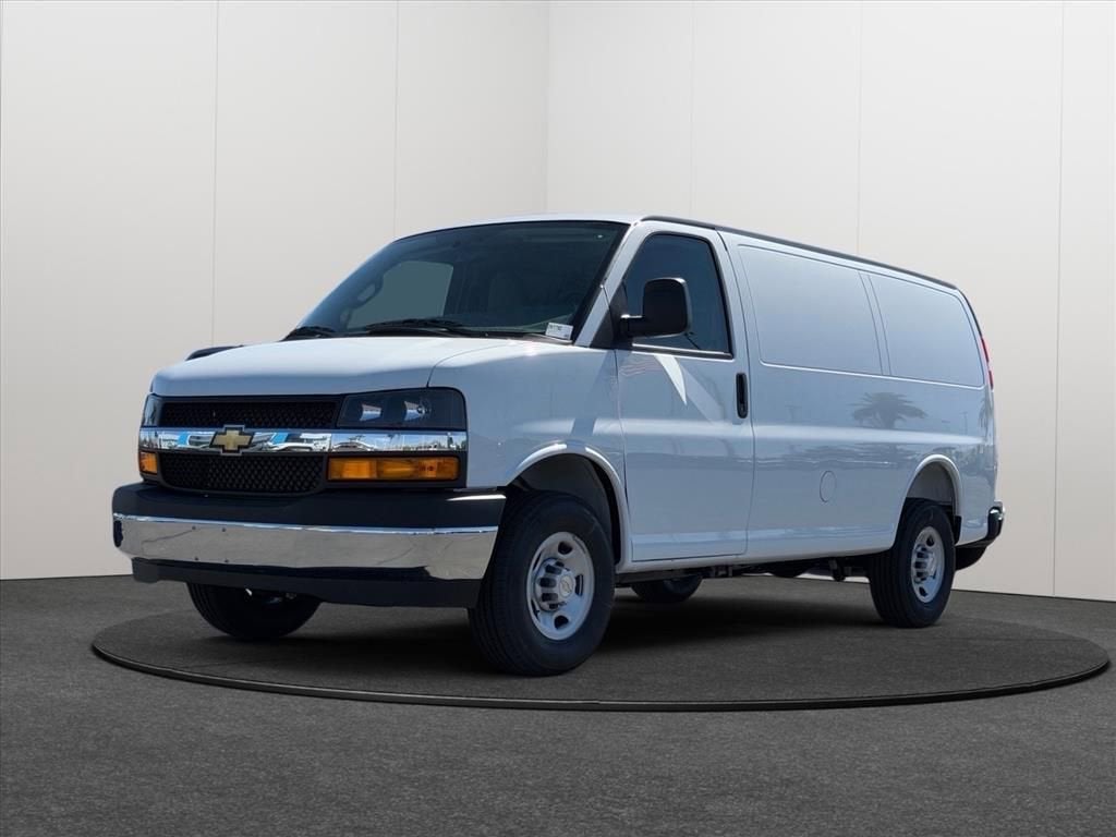 2026 Chevrolet Express Cargo — rear three-quarter view