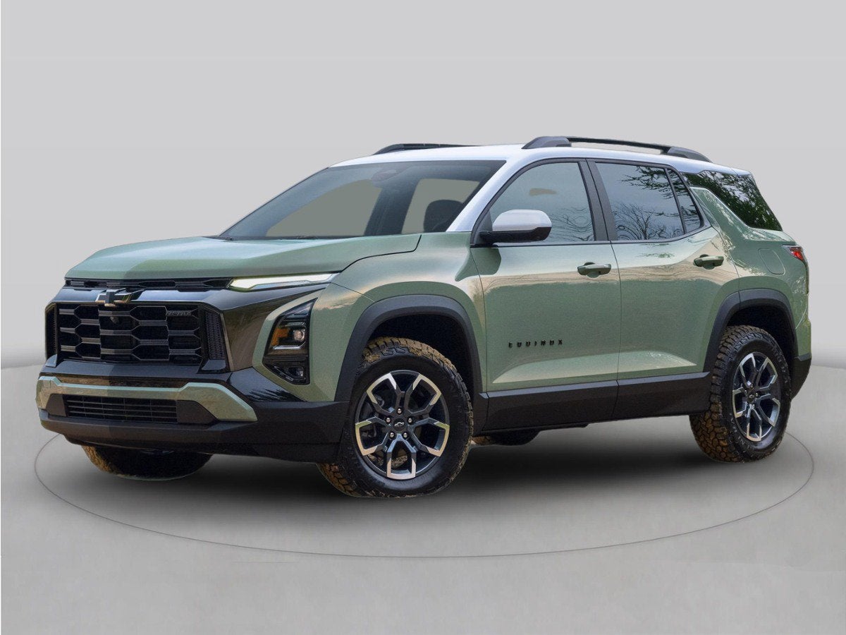 2026 Chevrolet Equinox LT in Radiant Red Tintcoat — front three-quarter view
