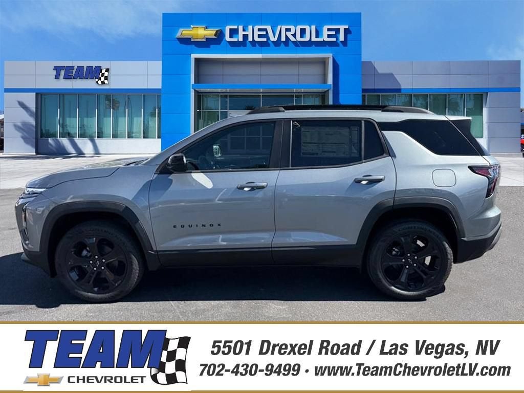 2026 Chevrolet Equinox LT in Sterling Gray Metallic — front three-quarter view