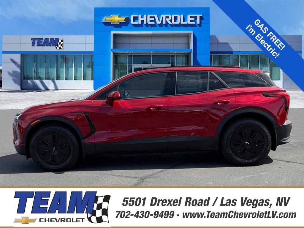 2026 Chevrolet Blazer EV LT in Radiant Red Tintcoat — front three-quarter view